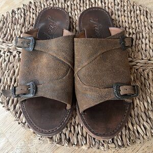 Free People Distressed Leather Men's Sandals
